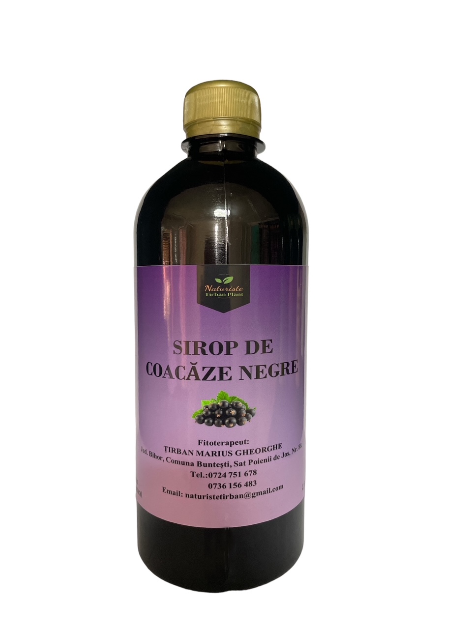 Sirop de Coacăze Negre